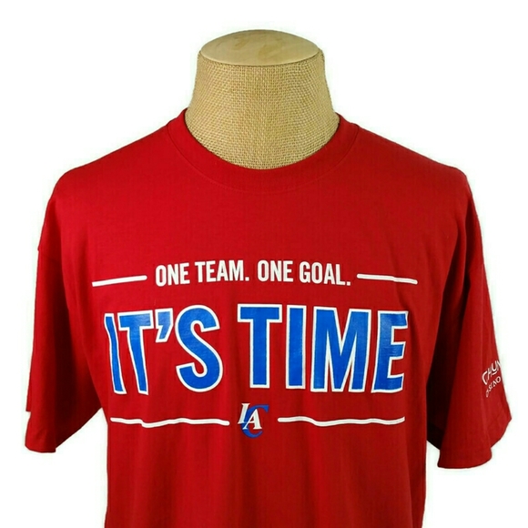 Los Angeles Clippers NBA Playoffs T-Shirt XL NEW - Picture 4 of 12